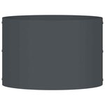 vidaXL Cache-pot de jardin Anthracite 30 x 30 x 20 cm Acier