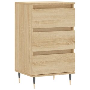 vidaXL Buffet chêne sonoma 40x35x70 cm bois d'ingénierie