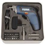Ferm tournevis sans sordon cdm1132 3 6 v 1 3 ah li-ion