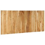 vidaXL Tête de lit 180 cm bois massif d'acacia