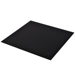 vidaXL Dessus de table carré Verre trempé 800 x 800 mm