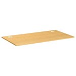 vidaXL Dessus de bureau 100x60x1 5 cm bambou