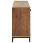 vidaXL Buffet Marron 110x35x70 cm Bois de pin massif