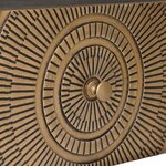 vidaXL Table de chevet faite main Marron café 40 x 30 x 20 cm
