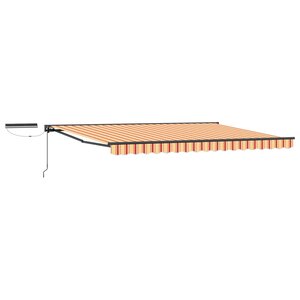 vidaXL Auvent rétractable électrique 4 5 × 3 m