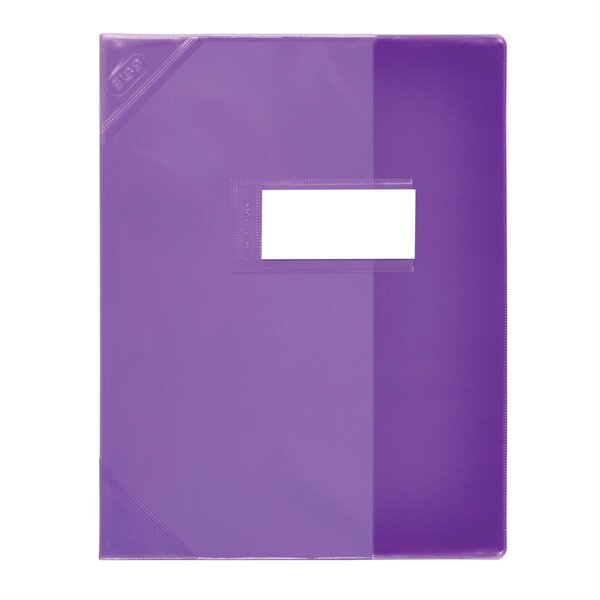 Protège-cahier PVC 150 Strong Line 24x32 cm Translucide violet OXFORD