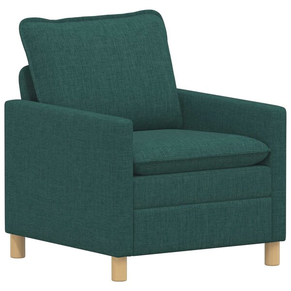 vidaXL Canapé Vert foncé 76 x 81 x 87 5 cm Tissu