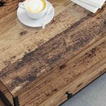 vidaXL Table basse Bois ancien 100 x 51 x 45 cm Bois d'ingénierie