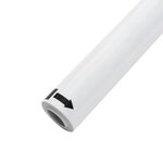 vidaXL Films pour fenêtre 3 Pièces statique dépoli blanc PVC