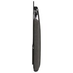 vidaXL Tête de lit suspendue Avec lumière LED Noir PU antique
