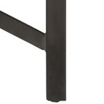 vidaXL Table de bar 60x60x107 cm Bois de manguier brut