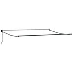 vidaXL Auvent rétractable automatique bordeaux 400x300 cm