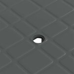 vidaXL Table de jardin Anthracite 80x75x72 cm Plastique