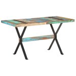 vidaXL Table de salle à manger 140x70x76cm Bois de récupération massif