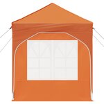 vidaXL Tente de fête pop-up 192 x 192 x 245 cm Orange