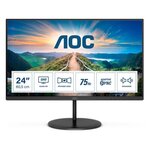 Aoc v4 q24v4ea led display 60 5 cm (23.8") 2560 x 1440 pixels 2k ultra hd noir