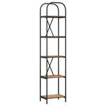 vidaXL Étagère Bois ancien 40 x 30 x 183 cm Bois d'ingénierie