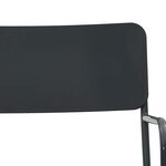 vidaXL Chaises de jardin 2 Pièces Anthracite 51 x 55 x 81 cm Acier