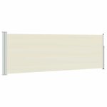 vidaXL Auvent latéral rétractable de patio 100x300 cm Crème