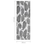vidaXL Tapis d'extérieur ARAKIL Noir 80x250 cm PP