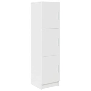 vidaXL Haut Armoire Blanc 31.5 x 32 x 122.5 cm