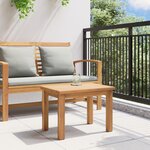 vidaXL Table basse Marron 50 x 35 x 36 cm Bois de teck solide