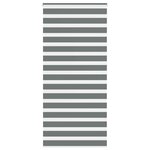 vidaXL Store zèbre gris foncé largeur du tissu 105 9 cm polyester