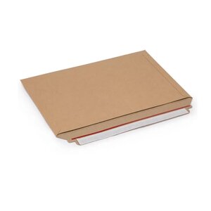 10 pochettes cartonnées fermeture adhésive - 33 4 x 23 4 cm