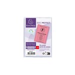 Etui De Protection Ancien Modèle Permis De Conduire Pvc Lisse 20/100e - Cristal - X 10 - Exacompta