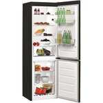 Indesit lri8s1k - réfrigérateur congélateur bas 339l (228+111) - froid statique - l 64 x h 194 5 - noir