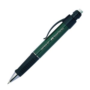 Porte-mine grip plus 1307 diam 0 7 mm vert métal x 5 faber-castell