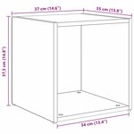 vidaXL Ensemble de meubles TV 6 Pièces Bois Ancien Bois d'ingénierie