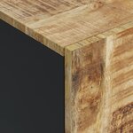 vidaXL Buffet avec 4 portes 60x33x75 cm bois massif de manguier