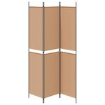 vidaXL Paravent en 3 panneaux Beige 150 x 220 cm Tissu