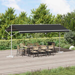 vidaXL Auvent autoportant Anthracite 5 x 3 m Polyester