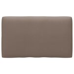 vidaXL Canapé d'angle palette de jardin noir bois de pin imprégné
