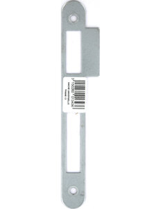 THIRARD - Gâche universelle pour serrure à encastrer zinguée à bouts ronds traine 1.2cm hauteur 170mm - THIRARD