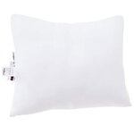 vidaXL Oreillers avec oreiller Blanc 85gsm 100  polyester