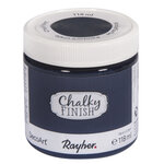 Peinture craie Chalky Pour Matériau poreux 118 ml bleu nuit