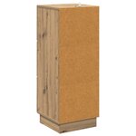 vidaXL Armoire à tiroirs Chêne artisanal 33 x 34 5 x 87 cm