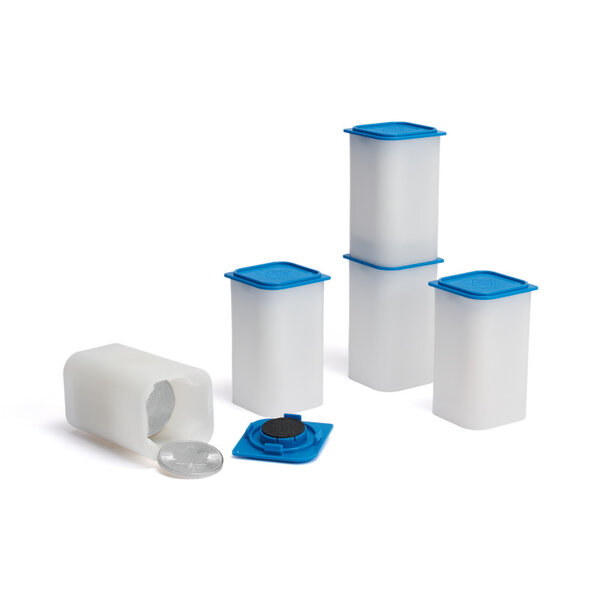 Tube Sqube pour 20 pièces 38 39 mm de diamètre empilable.