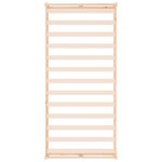 vidaXL Cadre de lit sans matelas 100x200 cm bois massif