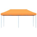 vidaXL Tente de fête Orange 292 x 580 x 315 cm Tissu Oxford