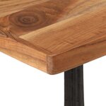 vidaXL Table de bistro 60x60x76 cm Bois d'acacia massif