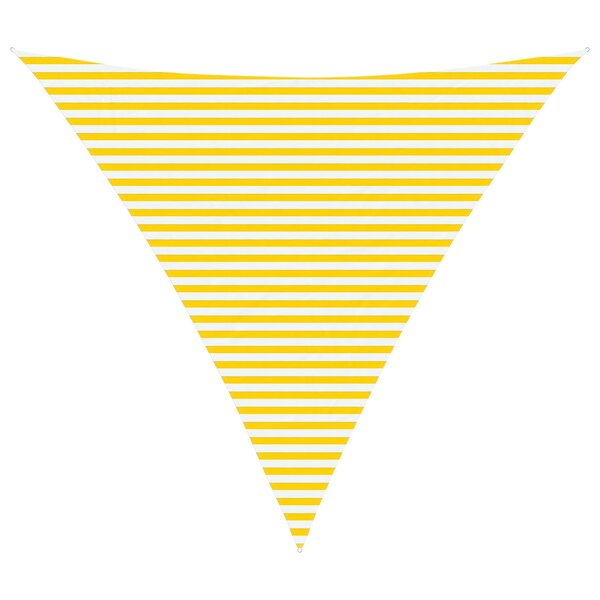 vidaXL Voile d'ombre 5 x 5 x 5 m 100   polyester Oxford Triangulaire