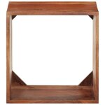 vidaXL Étagère murale 40x30x40 cm Bois d'acacia solide