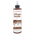 Glaçage goût chocolat 130 g - marron