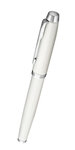 PARKER IM stylo plume, laque blanche, Plume moyenne, attributs chromés, en écrin
