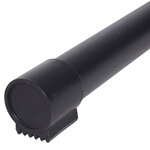 Support pied de hamac réglable structure robuste métal époxy noir dim. 3 08-3 80L x 1 08l x 1 20H m