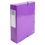Boite De Classement Dos 80mm Iderama - A4 - Couleurs Assorties - X 6 - Exacompta